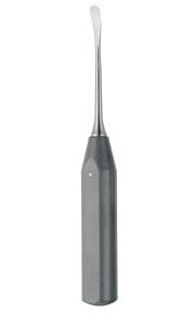 Cobb Spinal Elevator, Semi-Sharp, Slightly Curved, 11" (28.0 Cm), 1 1/4"